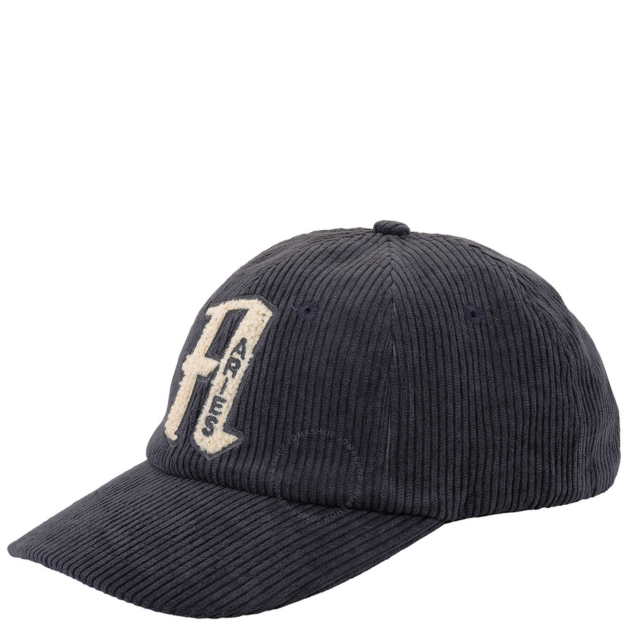 Aries Varsity Cord Cap - Slate In Grey
