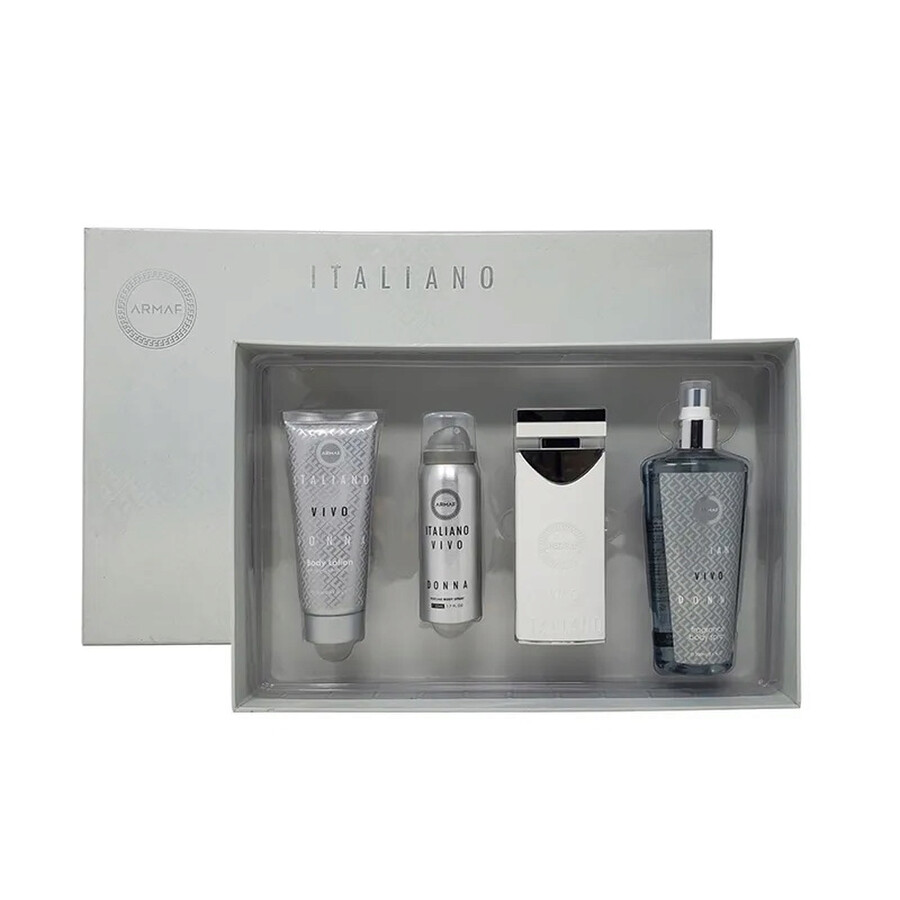 Armaf Ladies Italiano Vivo Gift Set Fragrances 6085010091044 In Transparent