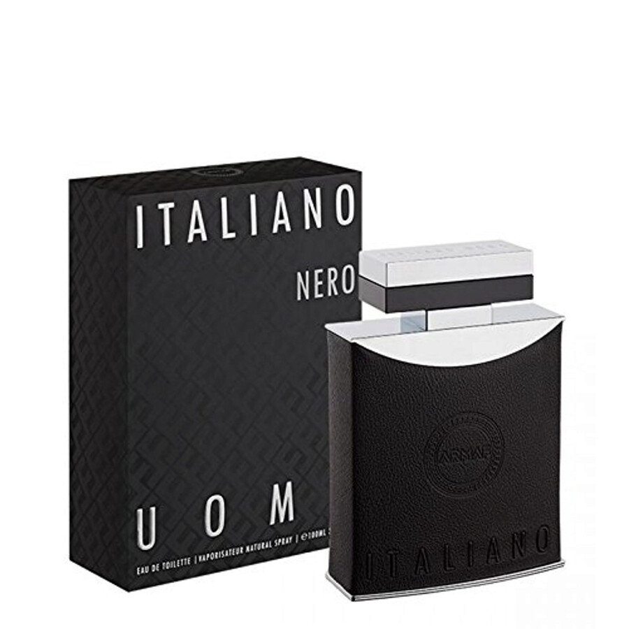 Armaf Men's Italiano Nero Uomo Edt Spray 3.4 oz Fragrances 6085010041001