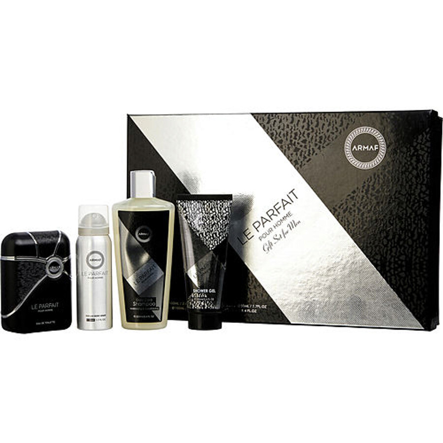 Armaf Men's Le Parfait Gift Set Fragrances 6294015105254 In Multi