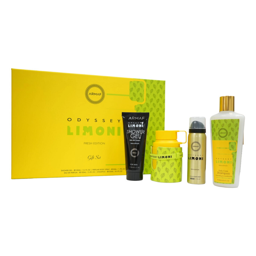 Armaf Men's Odyssey Limoni Gift Set Fragrances 6295199804162