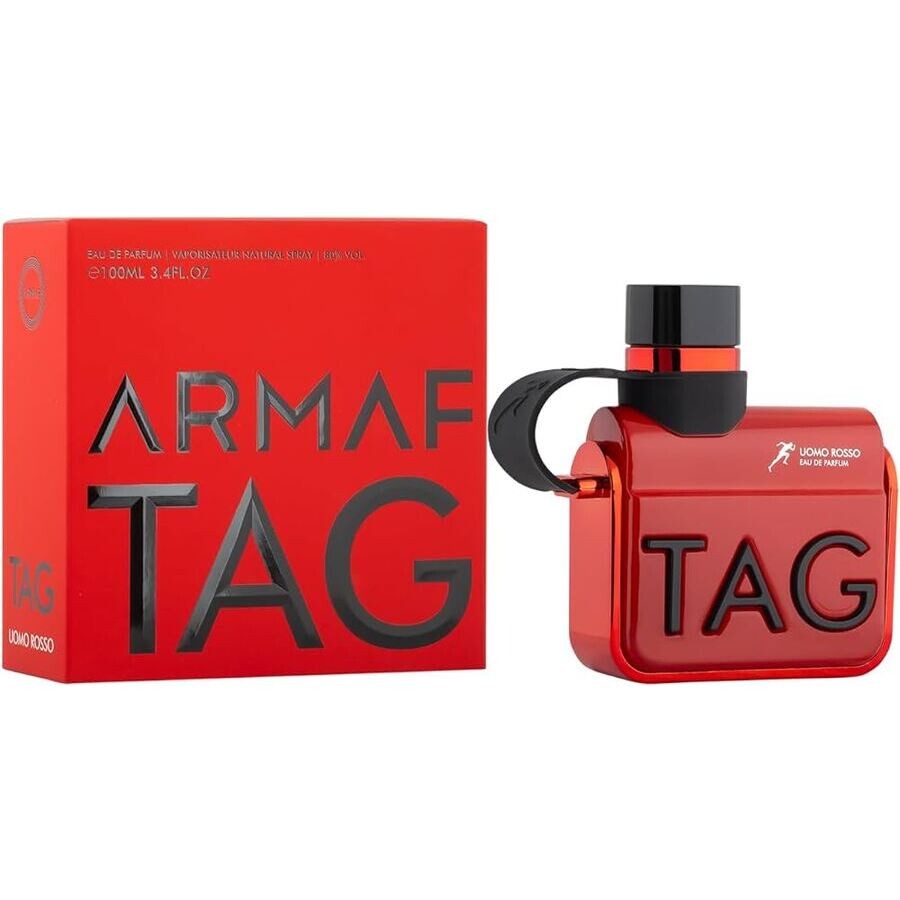 Armaf Men's Tag Uomo Rosso Edp Spray 3.4 oz Fragrances 3700675120023