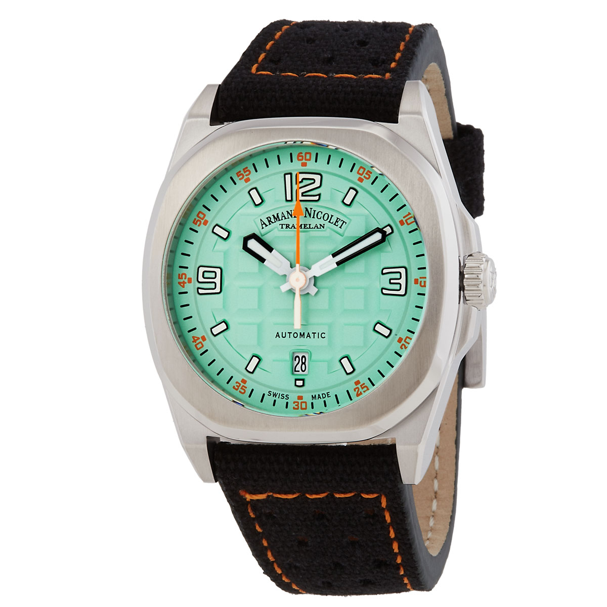 Armand Nicolet JH9 Automatic Aqua Blue Dial Men's Watch A660HAA-ZO