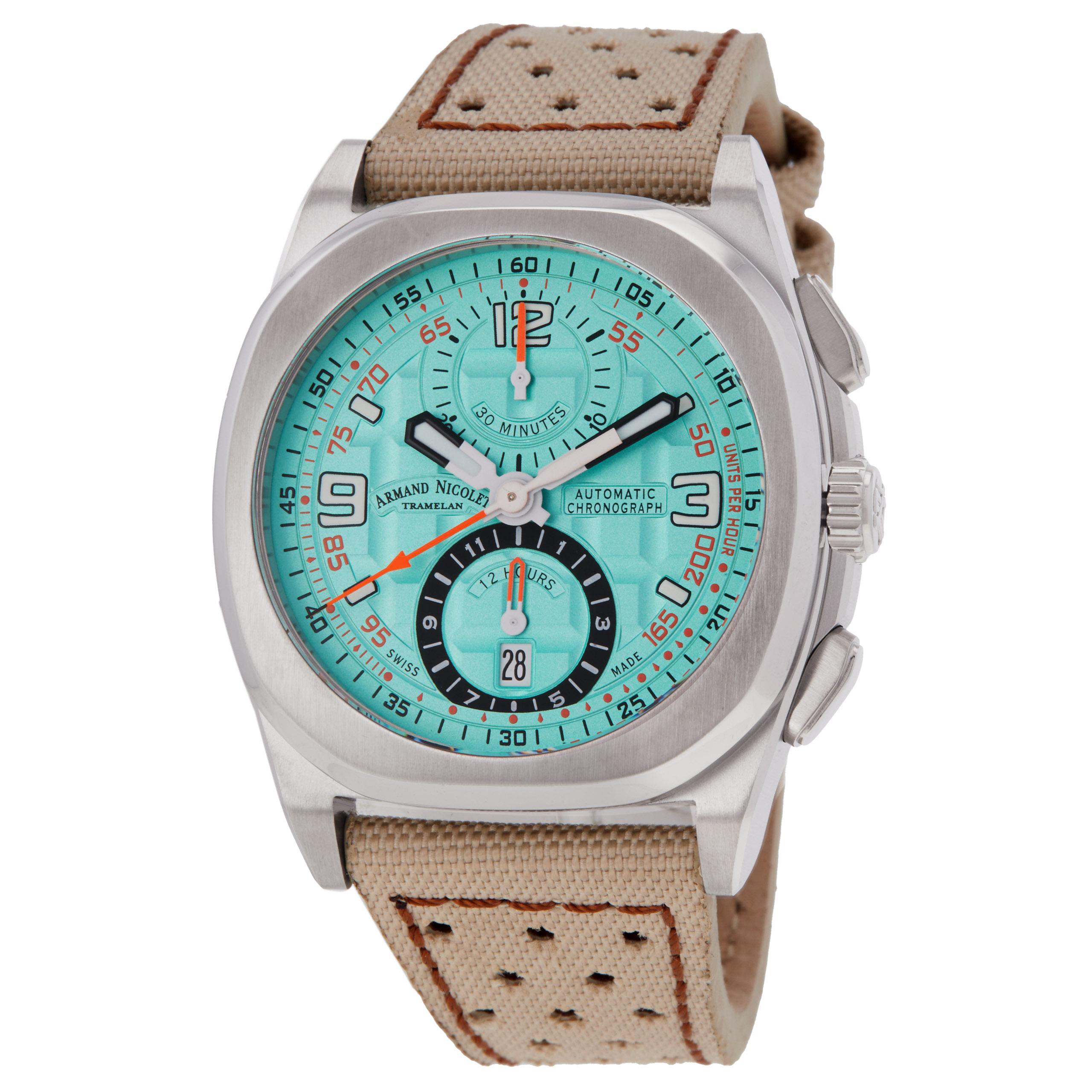 Armand Nicolet JH9 Chronograph Automatic Men's Watch A668HAA-TO-P0668KM8