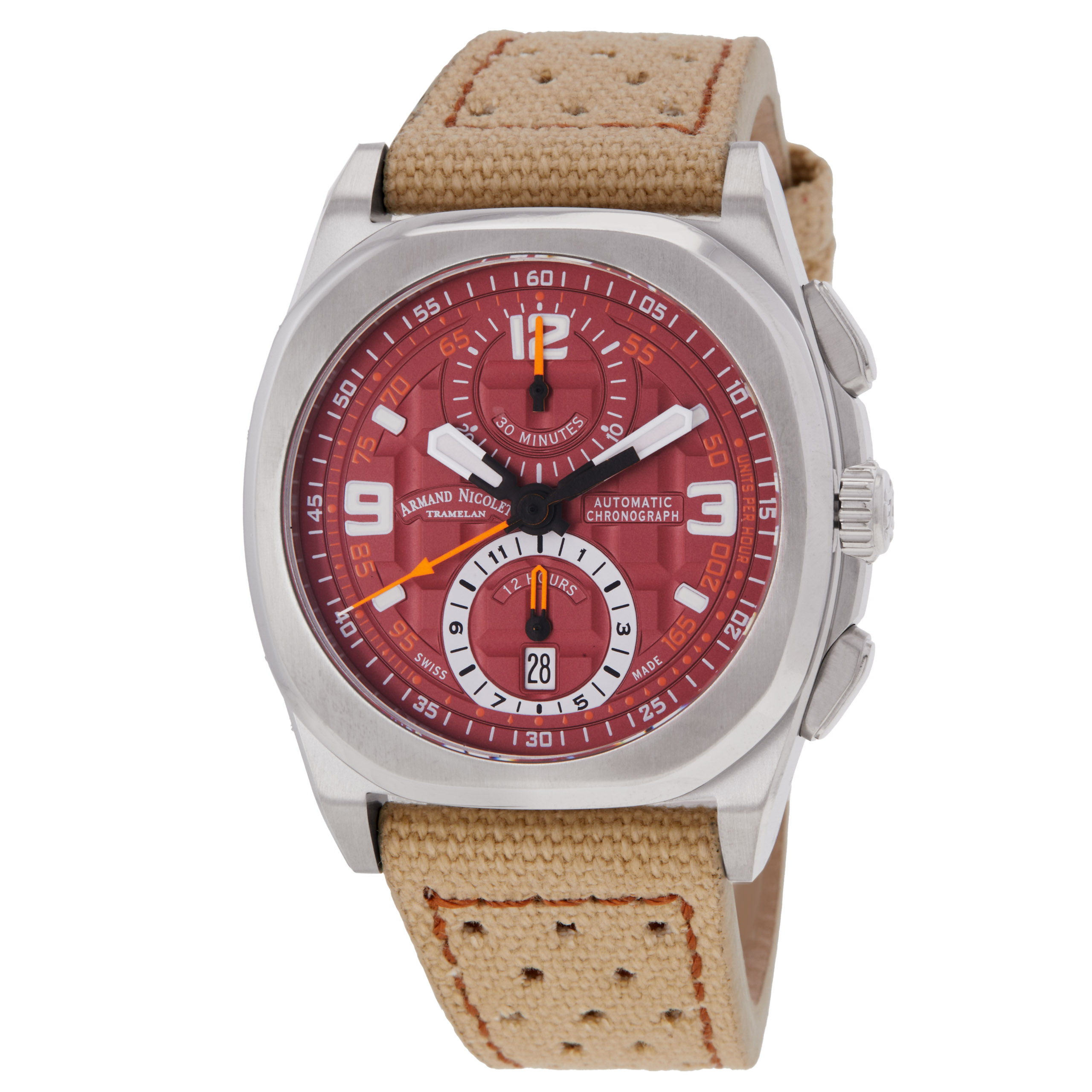 Armand Nicolet JH9 Chronograph Automatic Men's Watch A668HAA-XO-P0668KM8