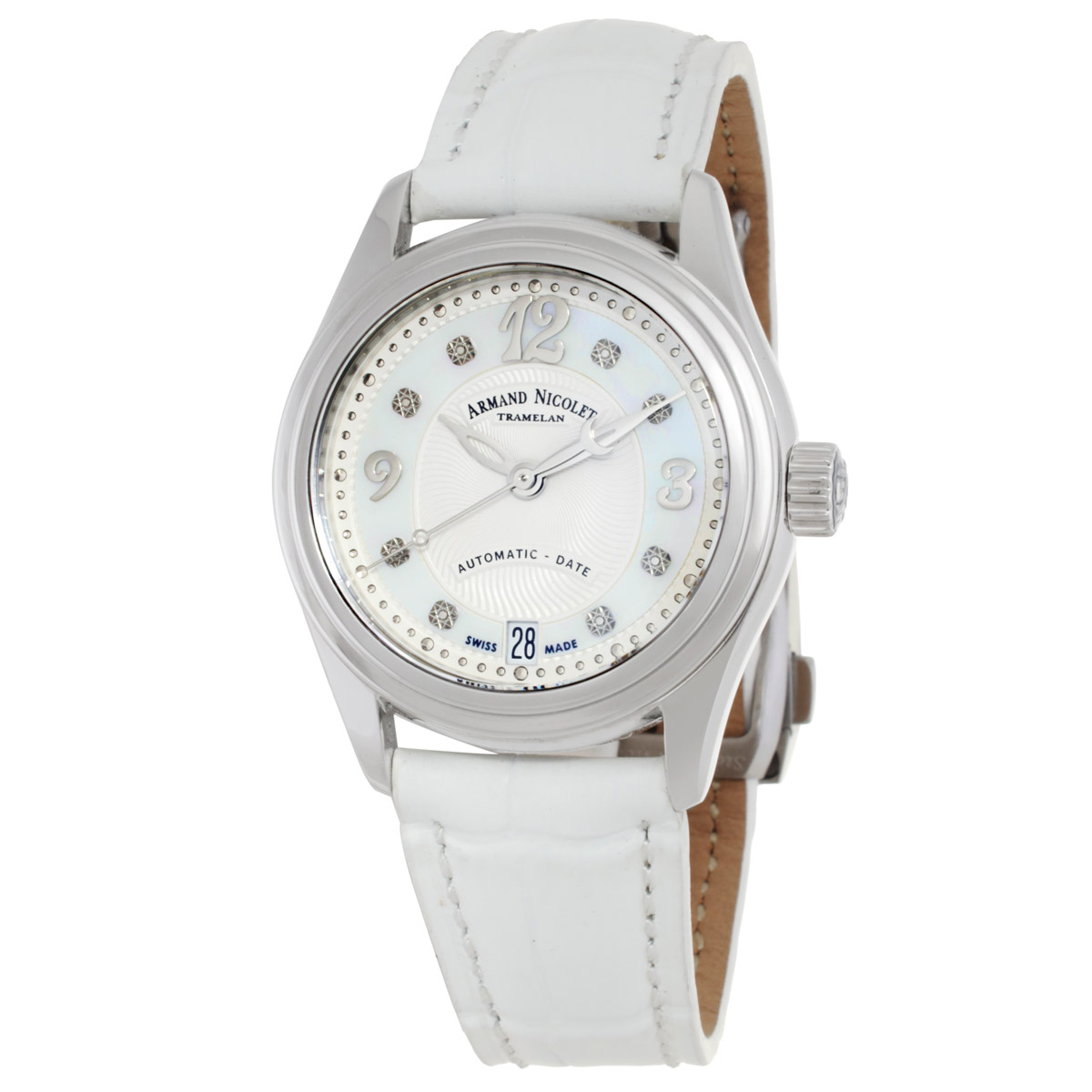 Armand Nicolet M03-3 Automatic Diamond Ladies Watch A151BAA-AN-P882BC8