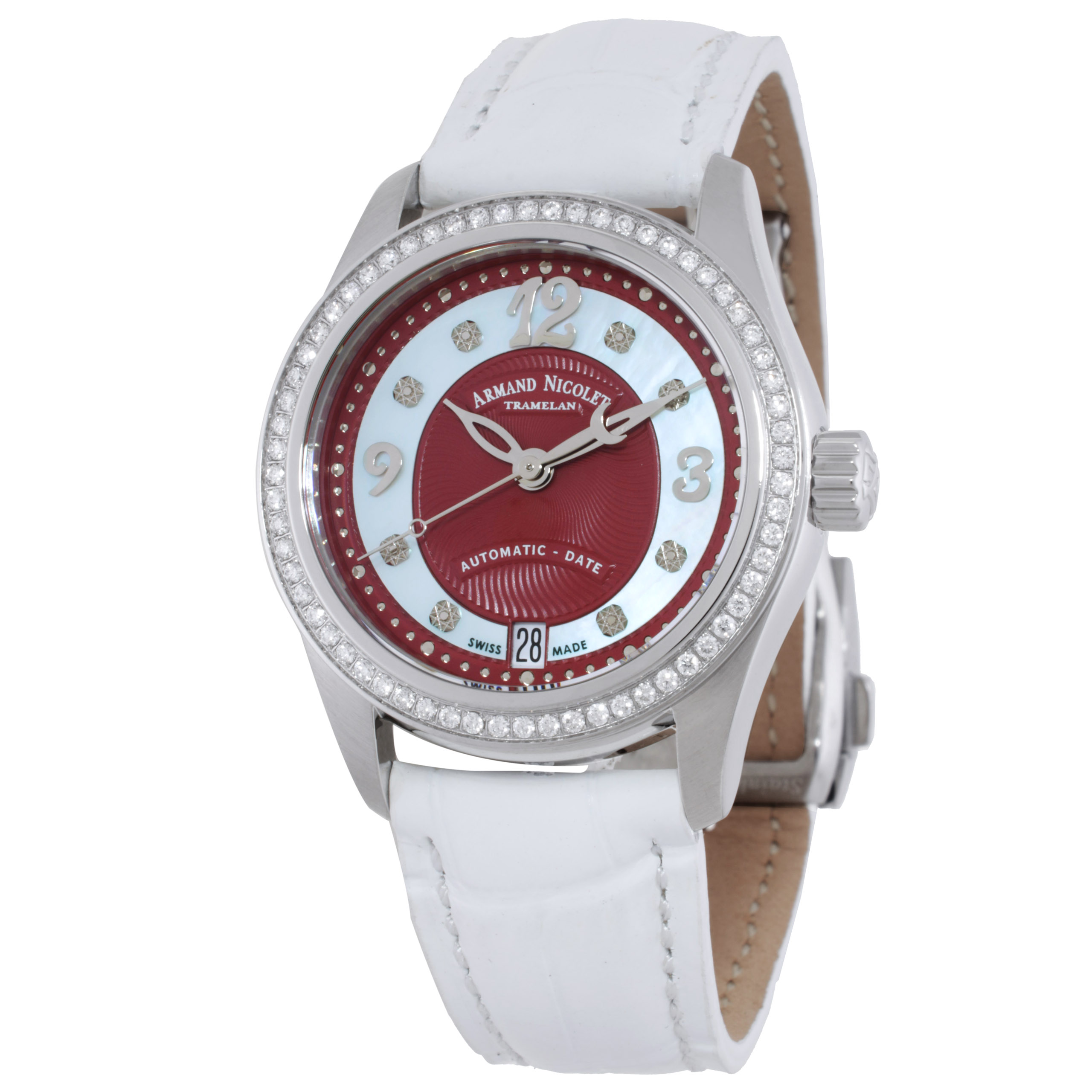 Armand Nicolet M03-3 Automatic Diamond Watch A151FAA-RN-P882BC8