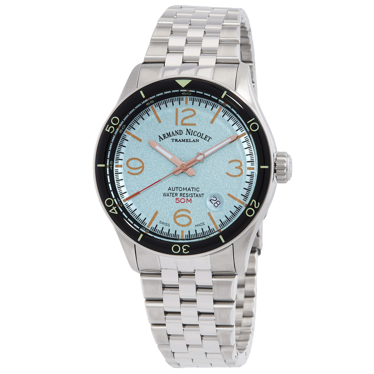 Armand Nicolet M2H Automatic Men's Watch A740HNA-ZS-BMA22740A