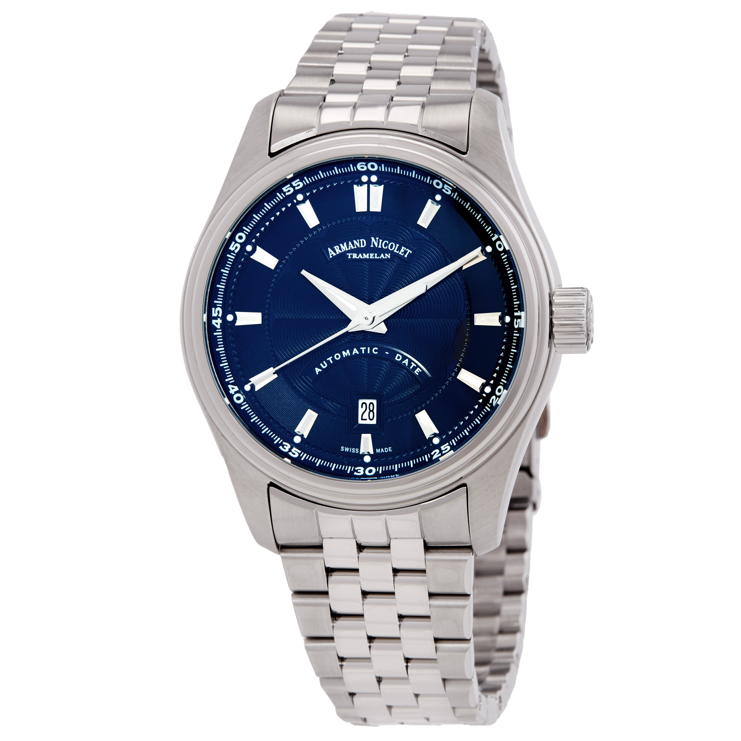 Armand Nicolet MH2 Automatic Blue Dial Men's Watch A640A-BU