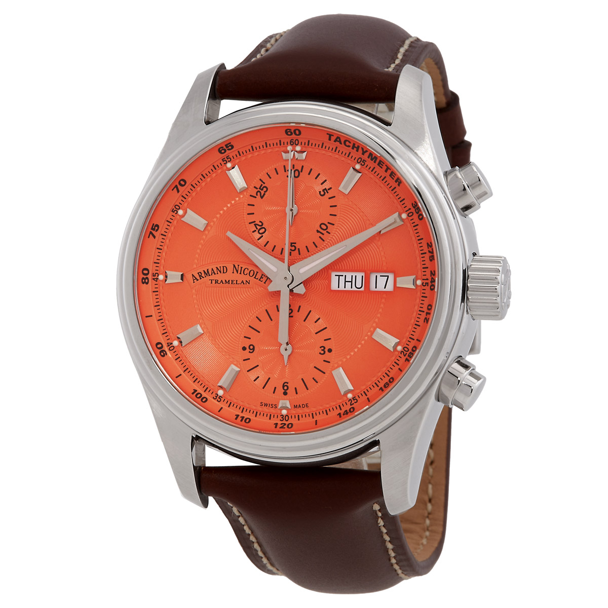 Armand Nicolet MH2 Chronograph Automatic Men's Watch A647A-SM-P140MR2