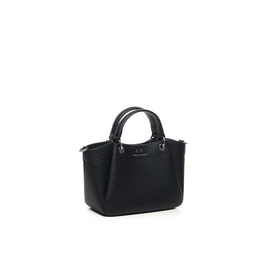 Armani Collezioni Small Handbag With Degrade Shoulder Strap In Black