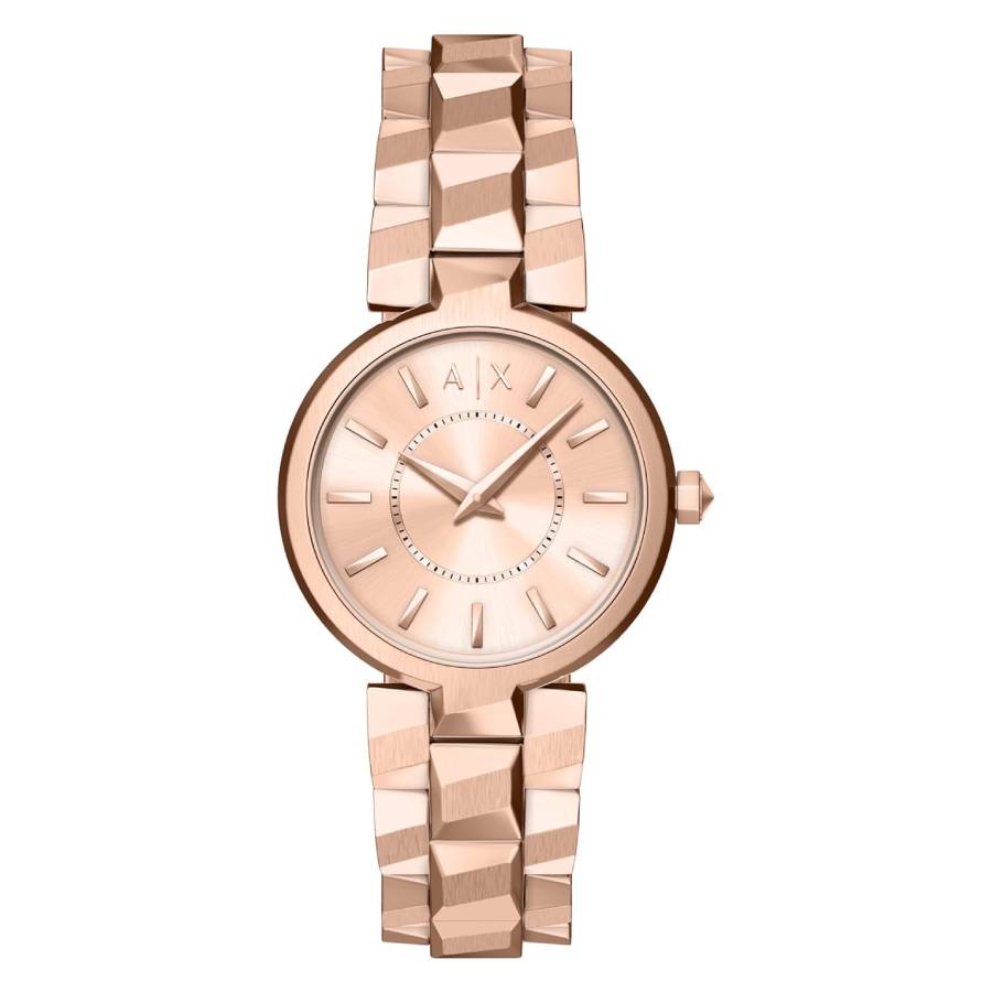 Armani Exchange Audora Quartz Rose Gold Dial Ladies Watch AX4408 Armani Exchange Audora Quartz Rose Gold Dial Ladies Watch AX4408