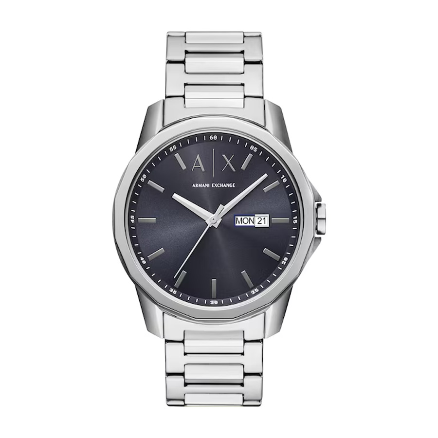 Armani Exchange Banks Quartz Dark Blue Bial Men's Watch AX1767