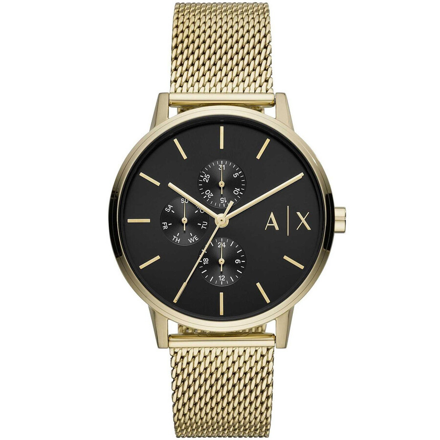 Armani Exchange Cayde Chronograph Quartz Black Dial Men's Watch AX2715 ...