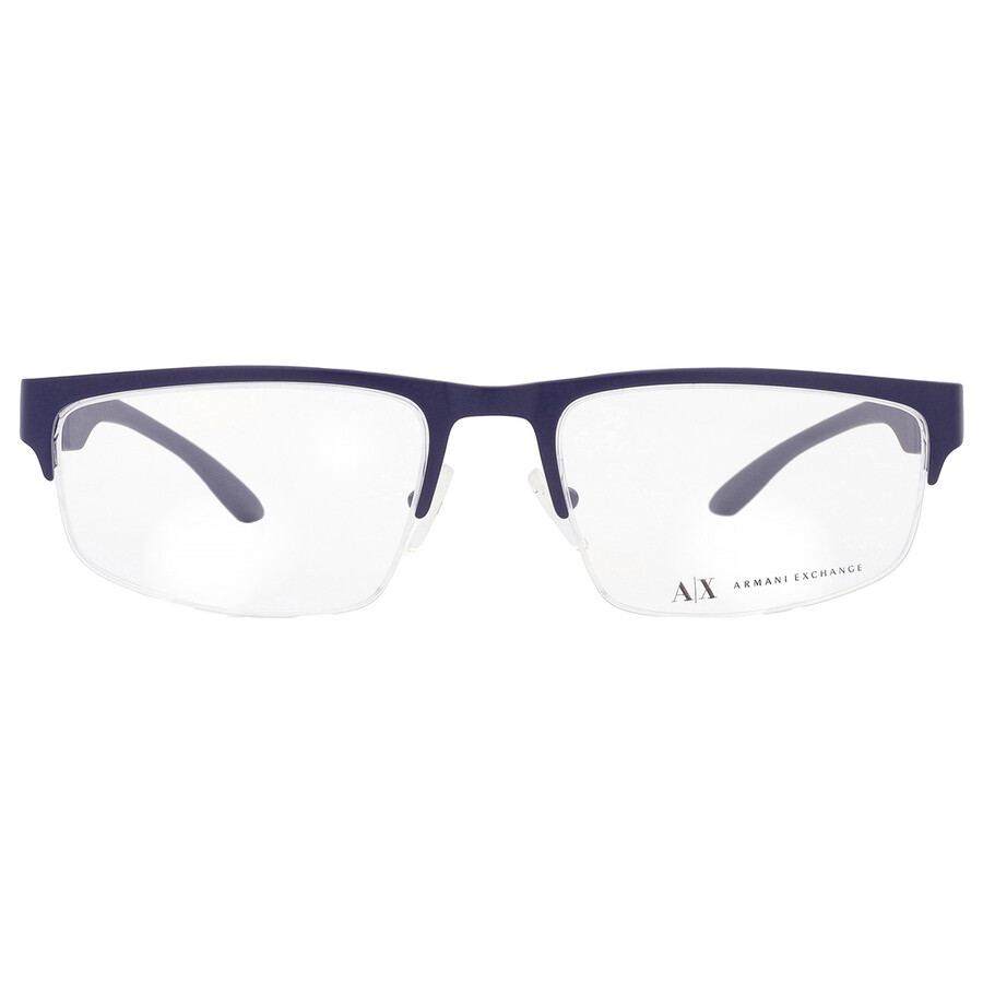 Armani Exchange Demo Rectangular Men's Eyeglasses Ax1054 6099 55
