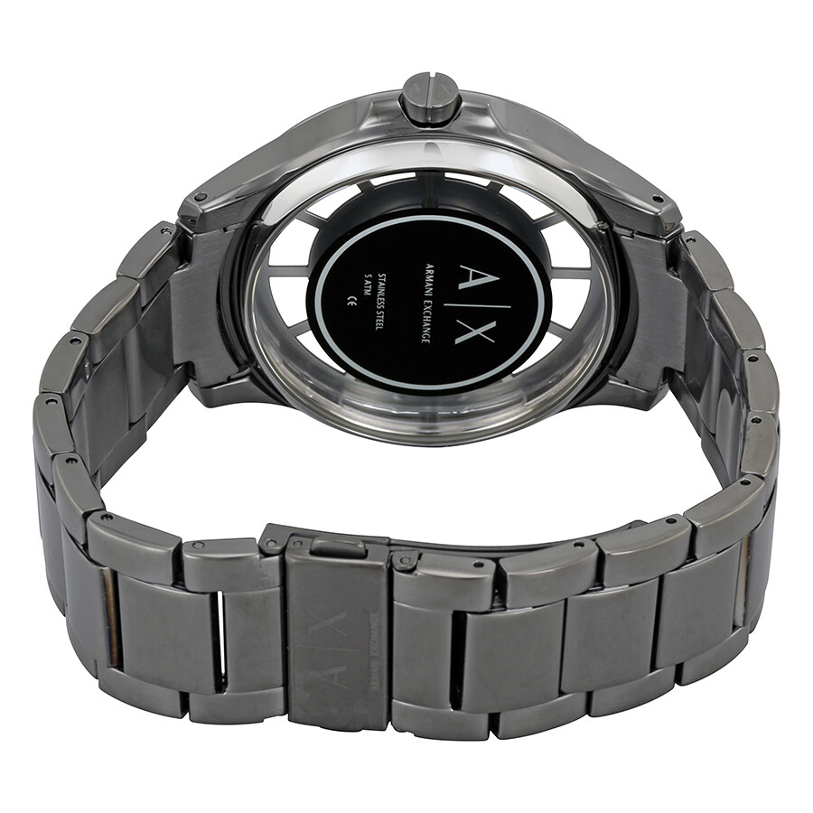 Armani Exchange Gunmetal Bracelet Men's Watch AX2188 - Armani Exchange ...