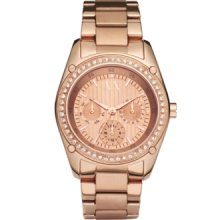 Armani Exchange Multi-Function Rose Dial Rose Gold ion-plated 