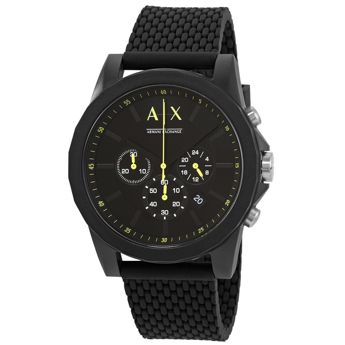 Armani Exchange Outerbanks Chronograph Quartz Black Dial Watch AX1344