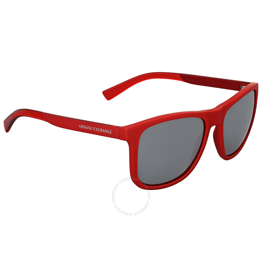 Armani Exchange Red Square Sunglasses Armani Exchange Sunglasses