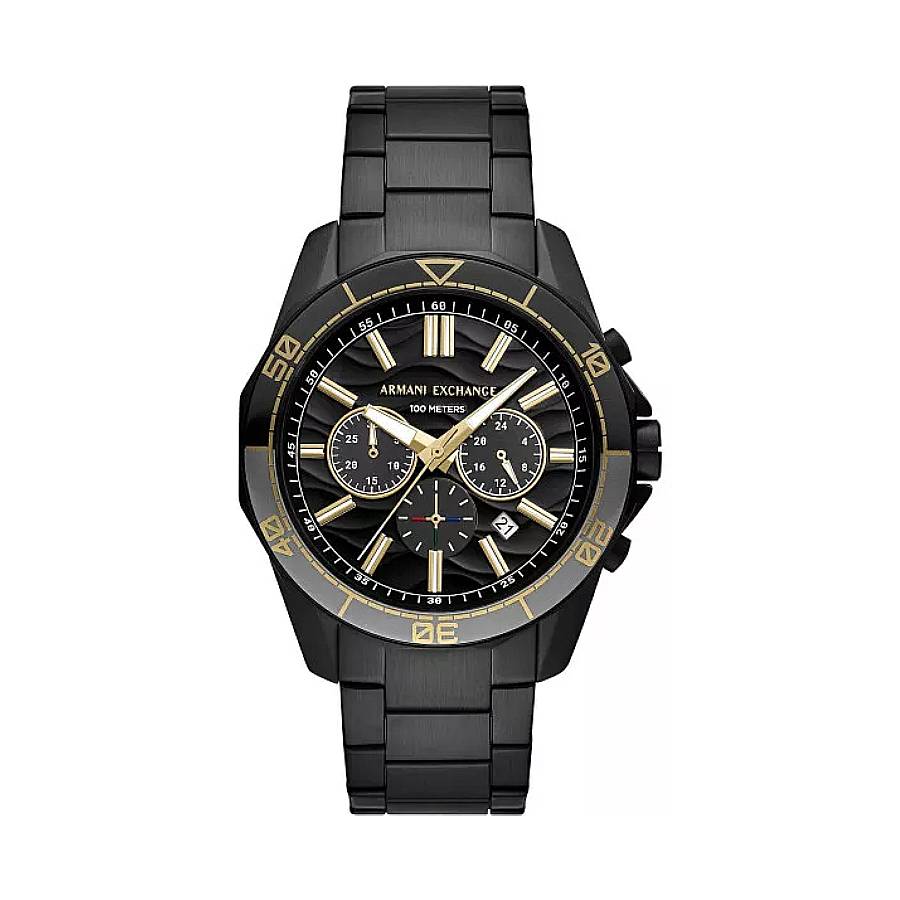 Armani Exchange Spencer Chronograph Quartz Black Dial Men's Watch