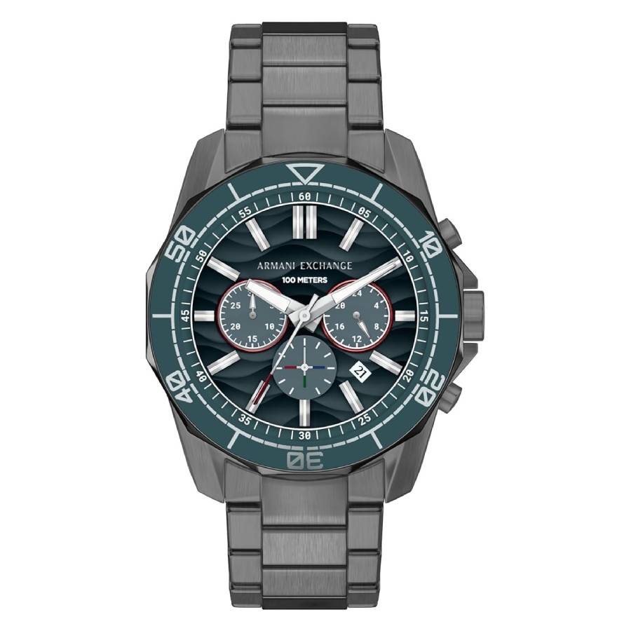 Armani Exchange Spencer Chronograph Quartz Blue Dial Men's Watch