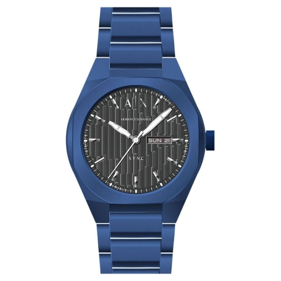 Armani Exchange Sync Quartz Black Dial Men's Watch AX4299