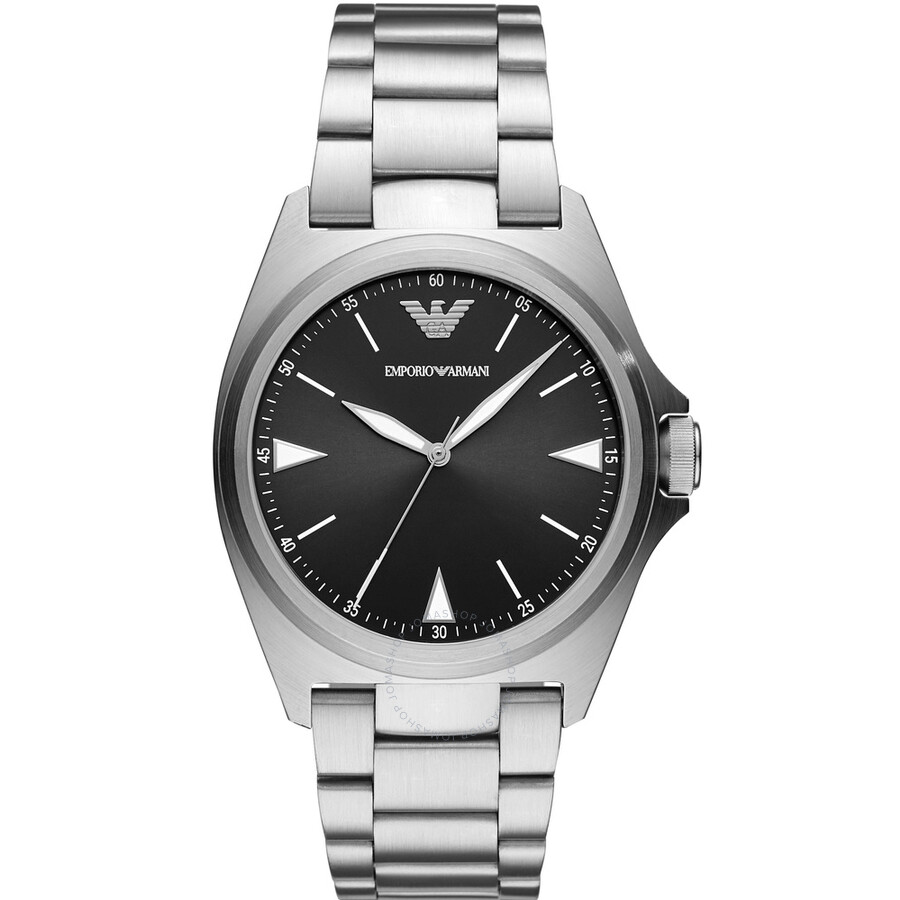 Armani Quartz Black Dial Men's Watch AR11255 723763282543 Watches