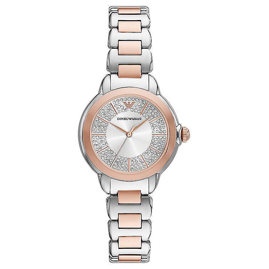 Armani Quartz Silver Dial Ladies Watch AR11643