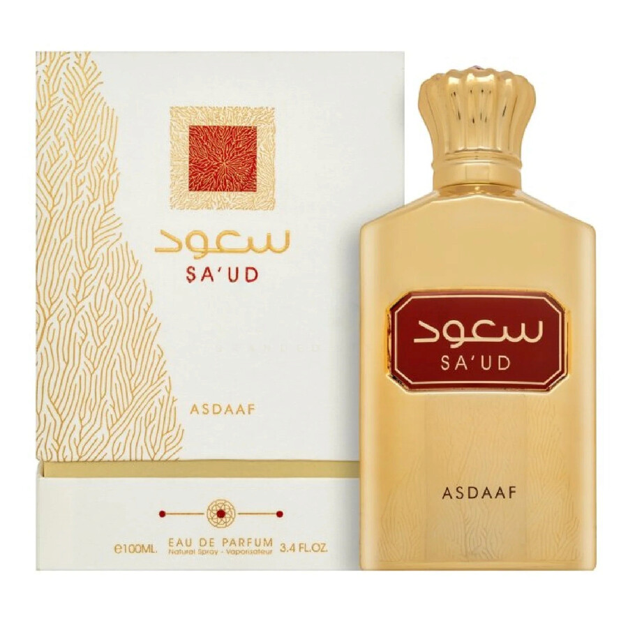 Asdaaf Unisex Sa'ud Edp Spray 3.4 oz Fragrances 6290360591575