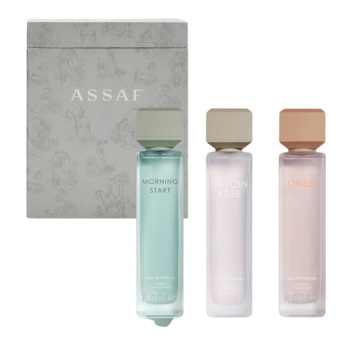 Assaf Ladies Morning Collecttion 3pcs EDP Gift Set Fragrances ...