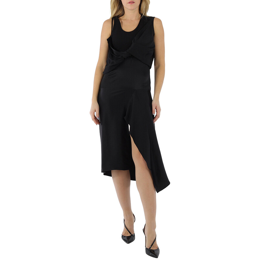 Ladies Black Hybrid Dress