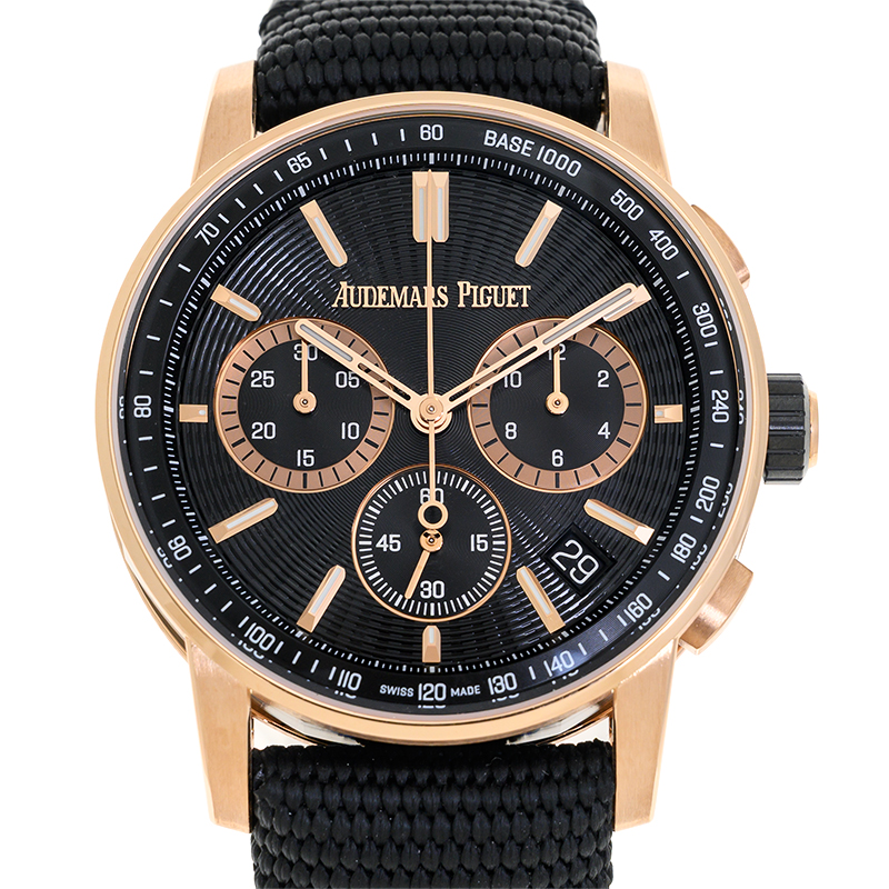 Audemars Piguet Code 11.59 Chronograph Automatic Black Dial Men's Watch 26393NR.OO.A002KB.02