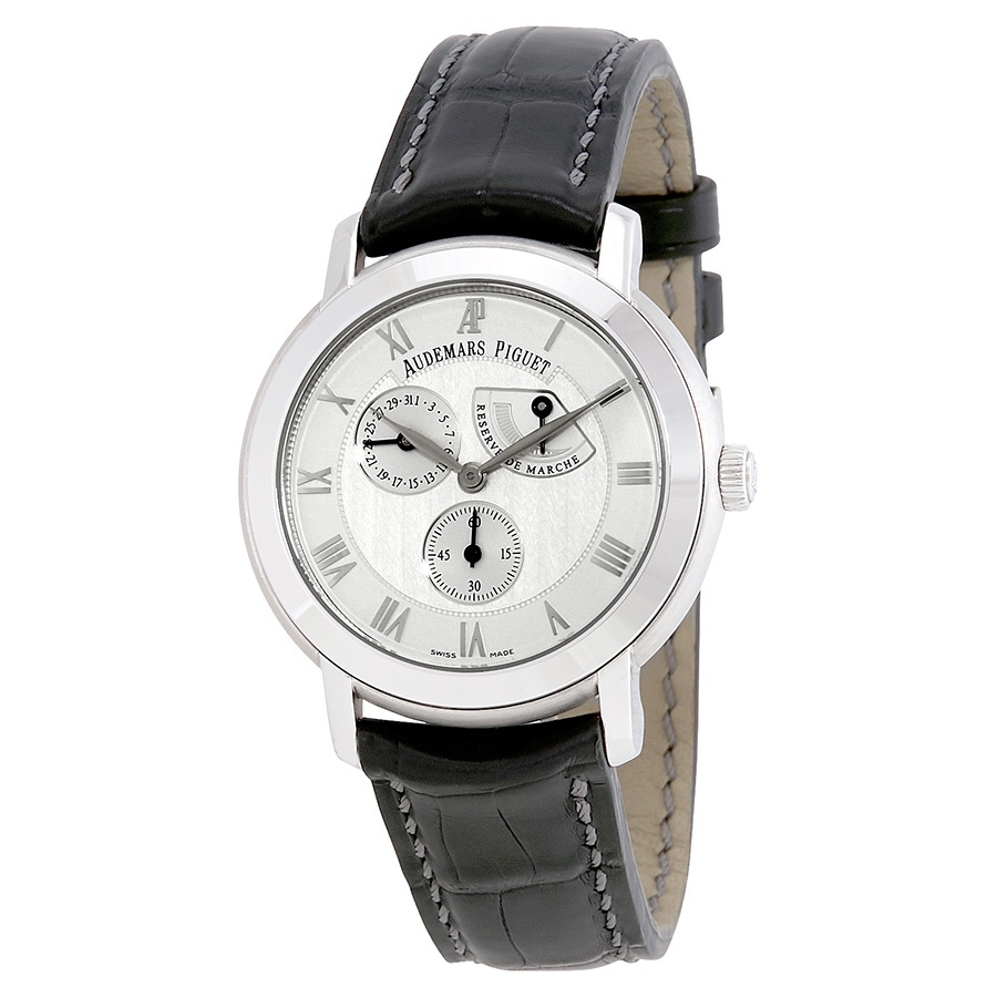 Audemars Piguet Jules Audemars Automatic Silver Dial White Gold Unisex Watch 25955BC.OO.D002CR01