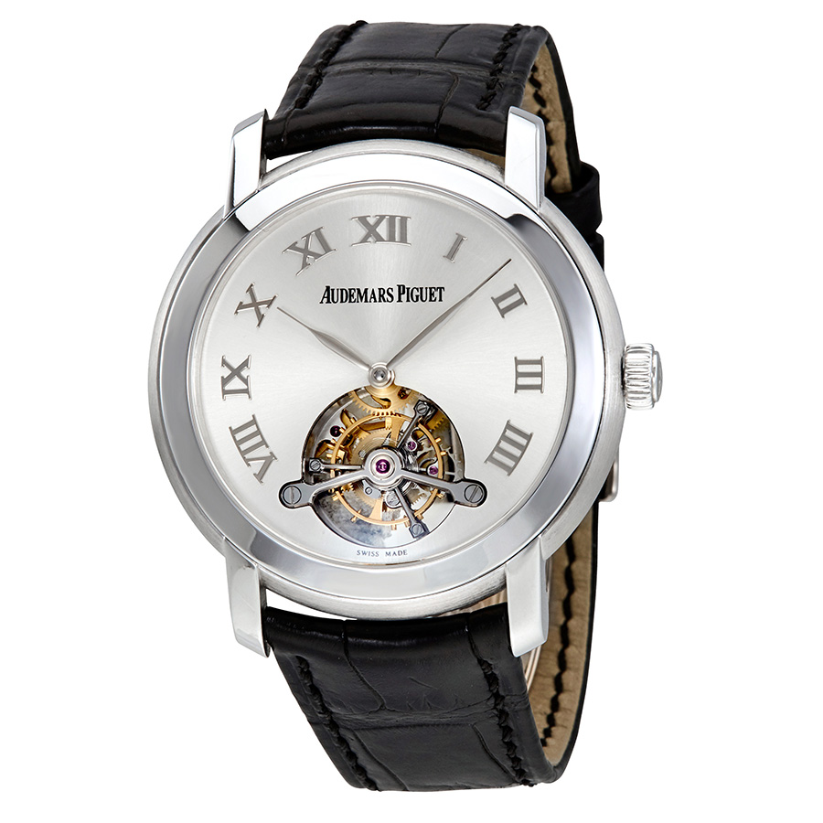 Audemars Piguet Jules Audemars Tourbillion Silver Dial Men's Watch 26561BCOOD002CR01