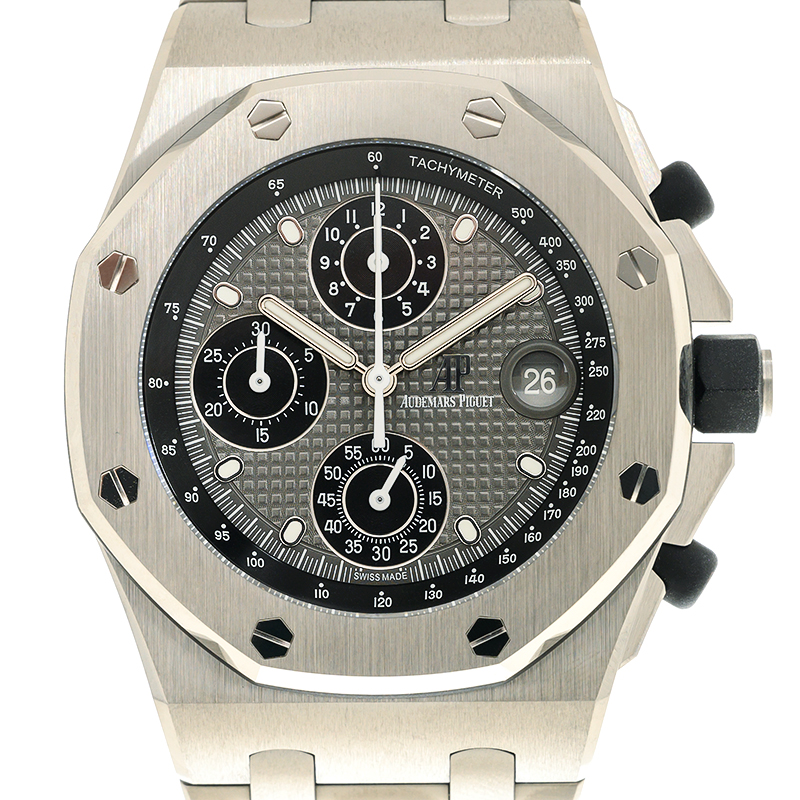 Audemars Piguet Offshore Royal Oak Chronograph Automatic Grey Dial Men's Watch 26238TI.OO.2000TI.01