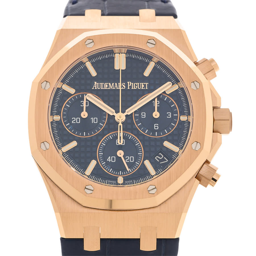 Royal Oak "50th Anniversary" Chronograph Automatic Blue Dial Men's Watch
