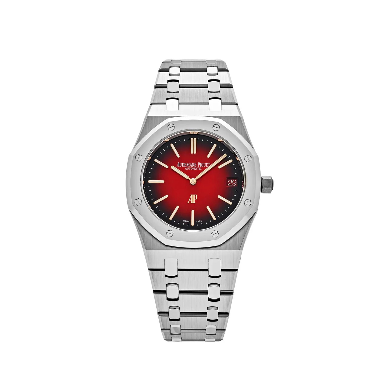 Royal Oak Automatic Red Dial Men's Watch
