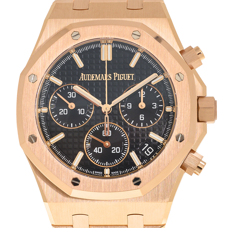 Royal Oak Chronograph Automatic Black Dial Men's Watch