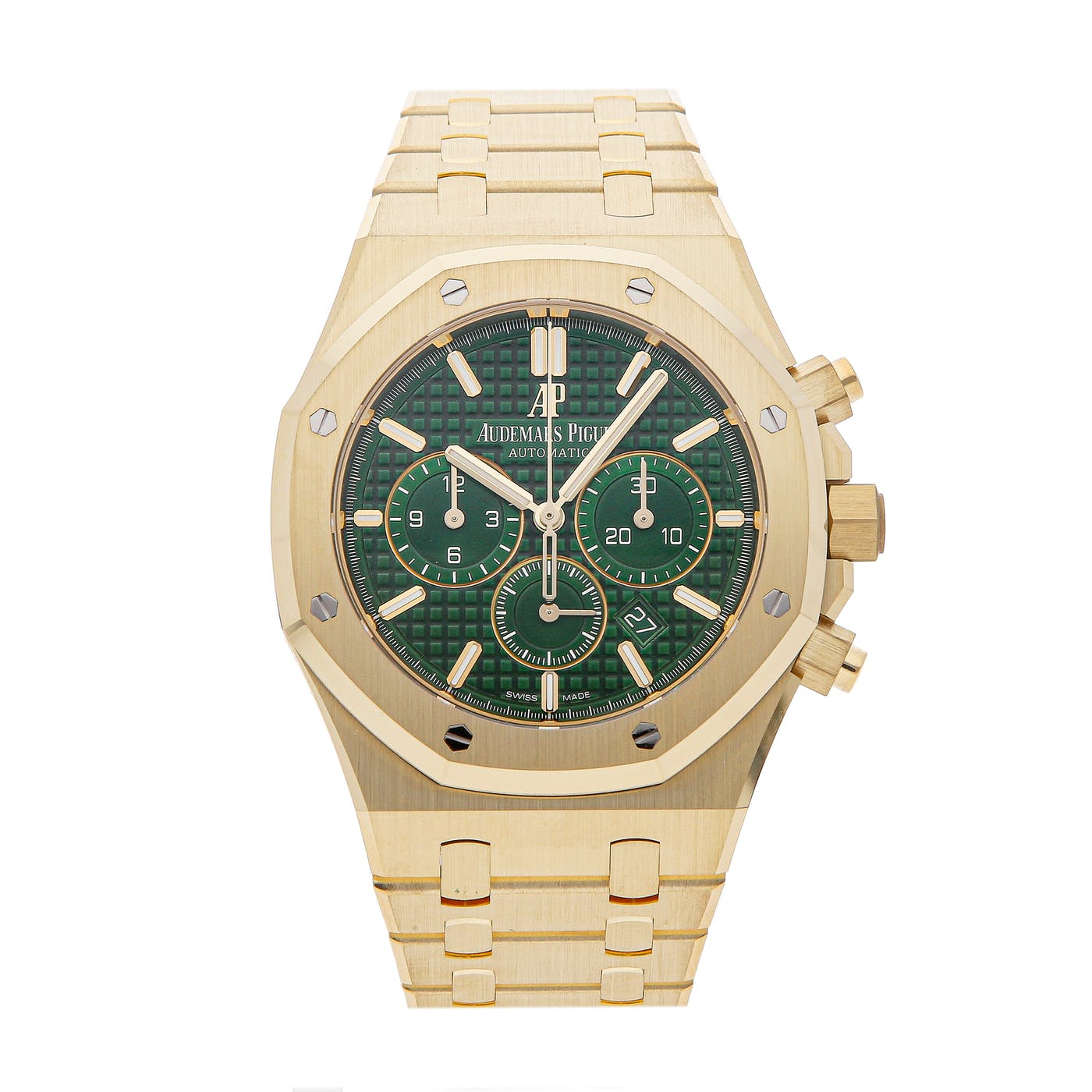 Audemars Piguet Royal Oak Chronograph Automatic Green Dial Men's Watch 26331BA.OO.1220BA.02