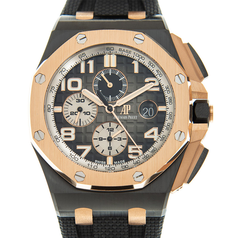Royal Oak Offshore Chronograph Automatic Black Dial Men's Watch