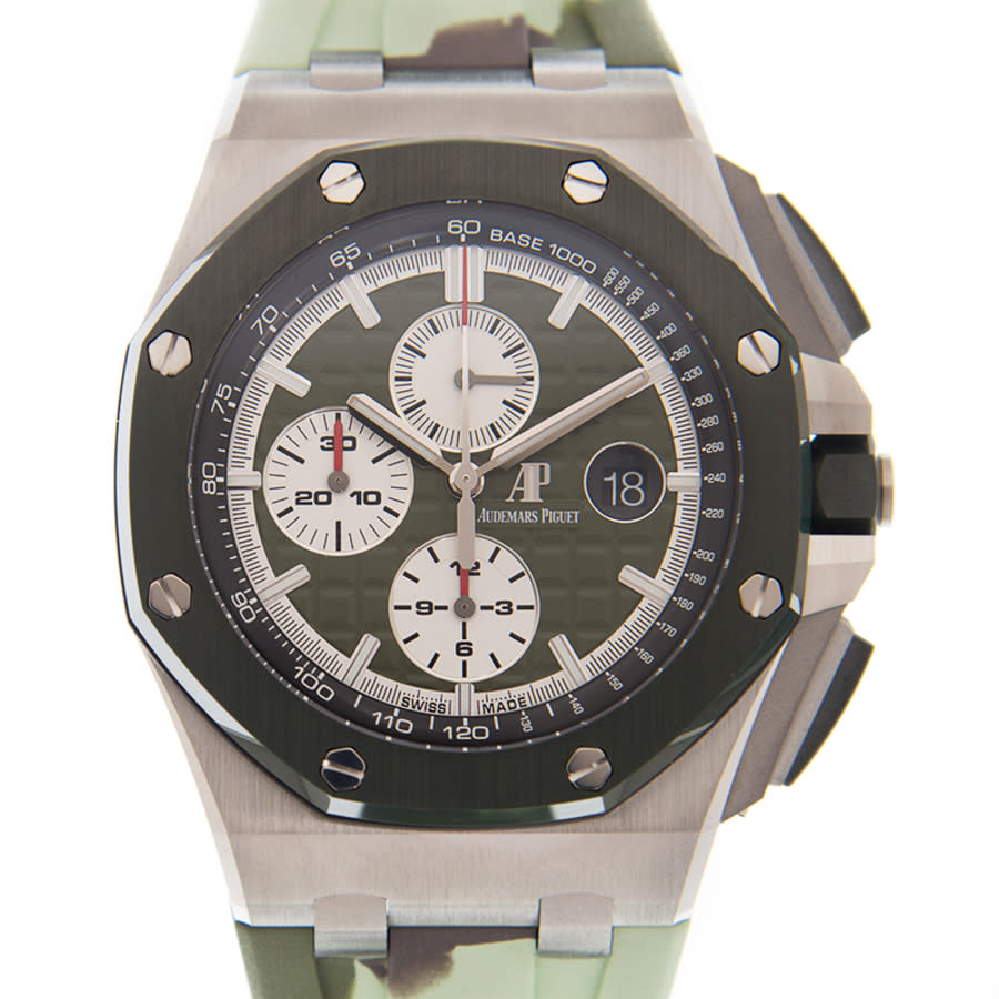 Royal Oak Offshore Chronograph Green Dial Men's Watch