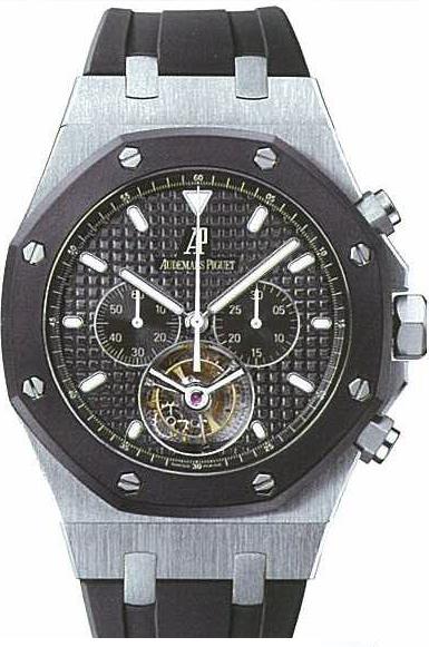 Royal Oak Offshore Chronograph Tourbillon Men's Watch 26377SKOOD002CA01