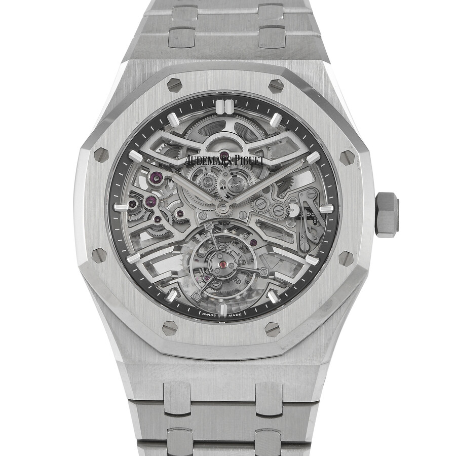 Shop Audemars Piguet Royal Oak Selfwinding Flying Tourbillon Openworked Automatic Men's Watch 26735stoo13 In N/a