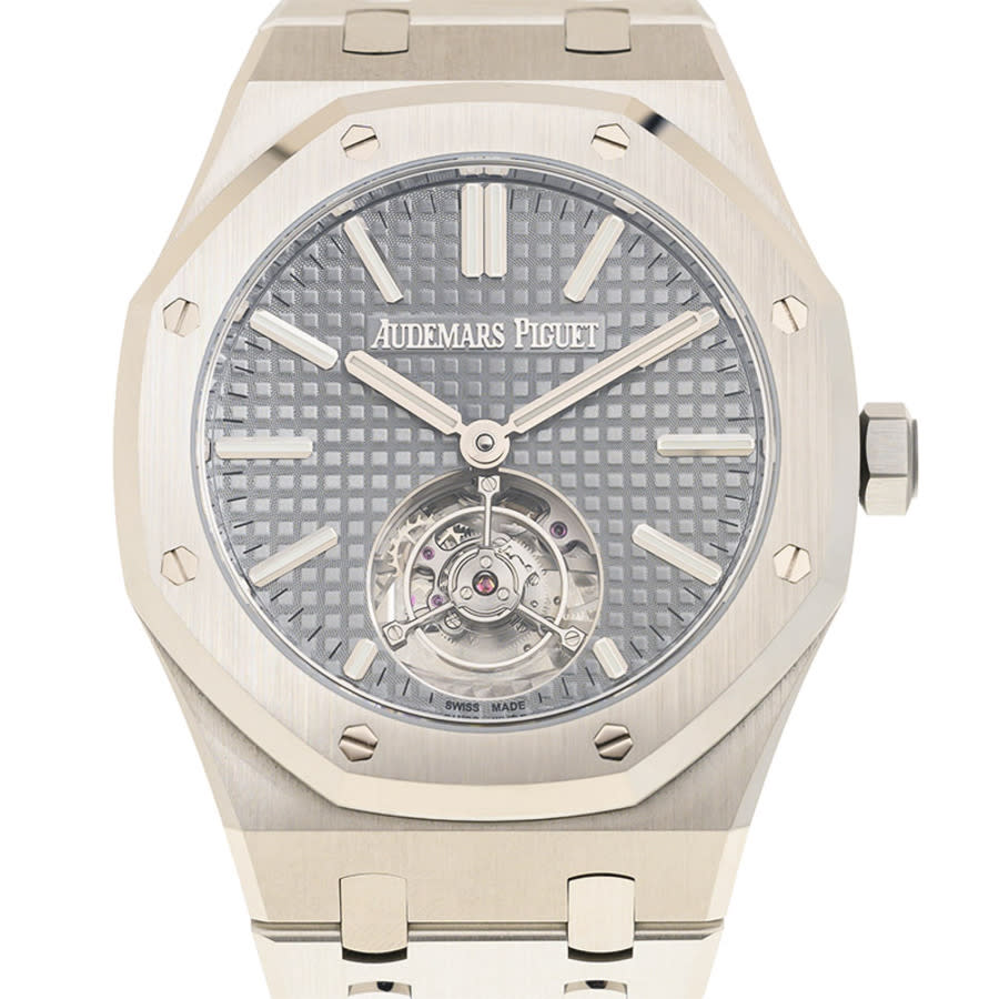 Audemars Piguet Royal Oak Tourbillon Automatic Grey Dial Men's Watch 26730STOO1320ST06