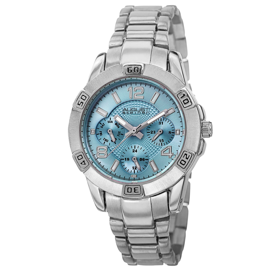 August Steiner Blue Dial Ladies Watch AS8143SSBU