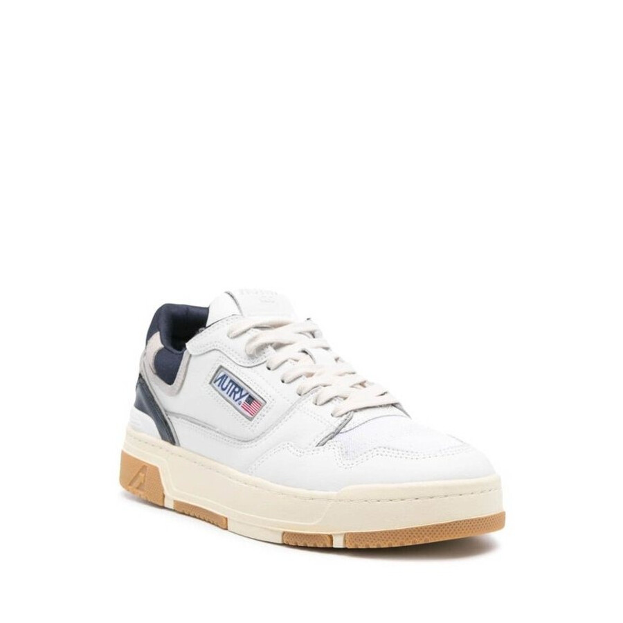 Autry Clc Pannelled Low-top Sneakers In Blue