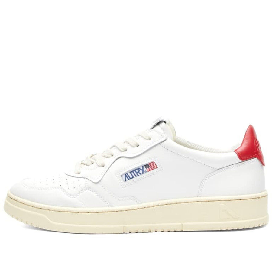Autry Men's Red Medalist Low-top Sneakers In Red