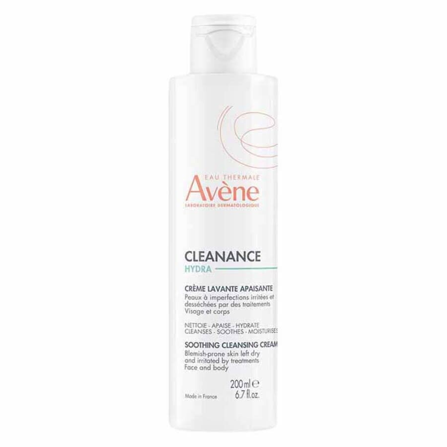 Avene Cleanance Hydra Soothing Cleansing Cream - New For 6.7 oz Skin Care 3282770390476