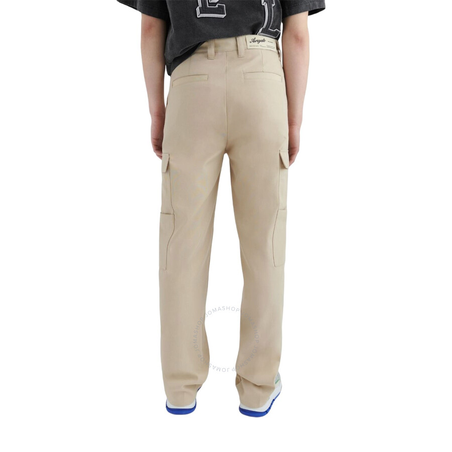 Axel Arigato Beige Park Tailored Cargo Trousers In Beige