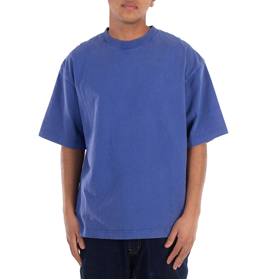 Typo Embroidered Cotton T-Shirt